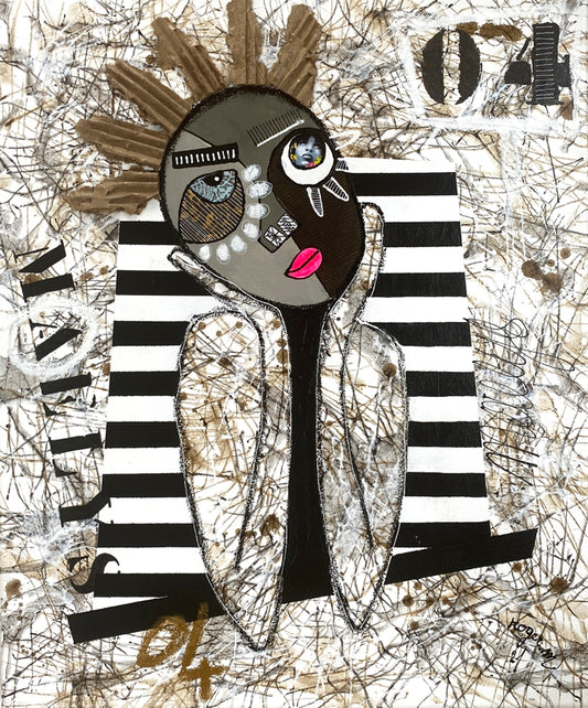 Maëlys 04 - 55 x 46 cm