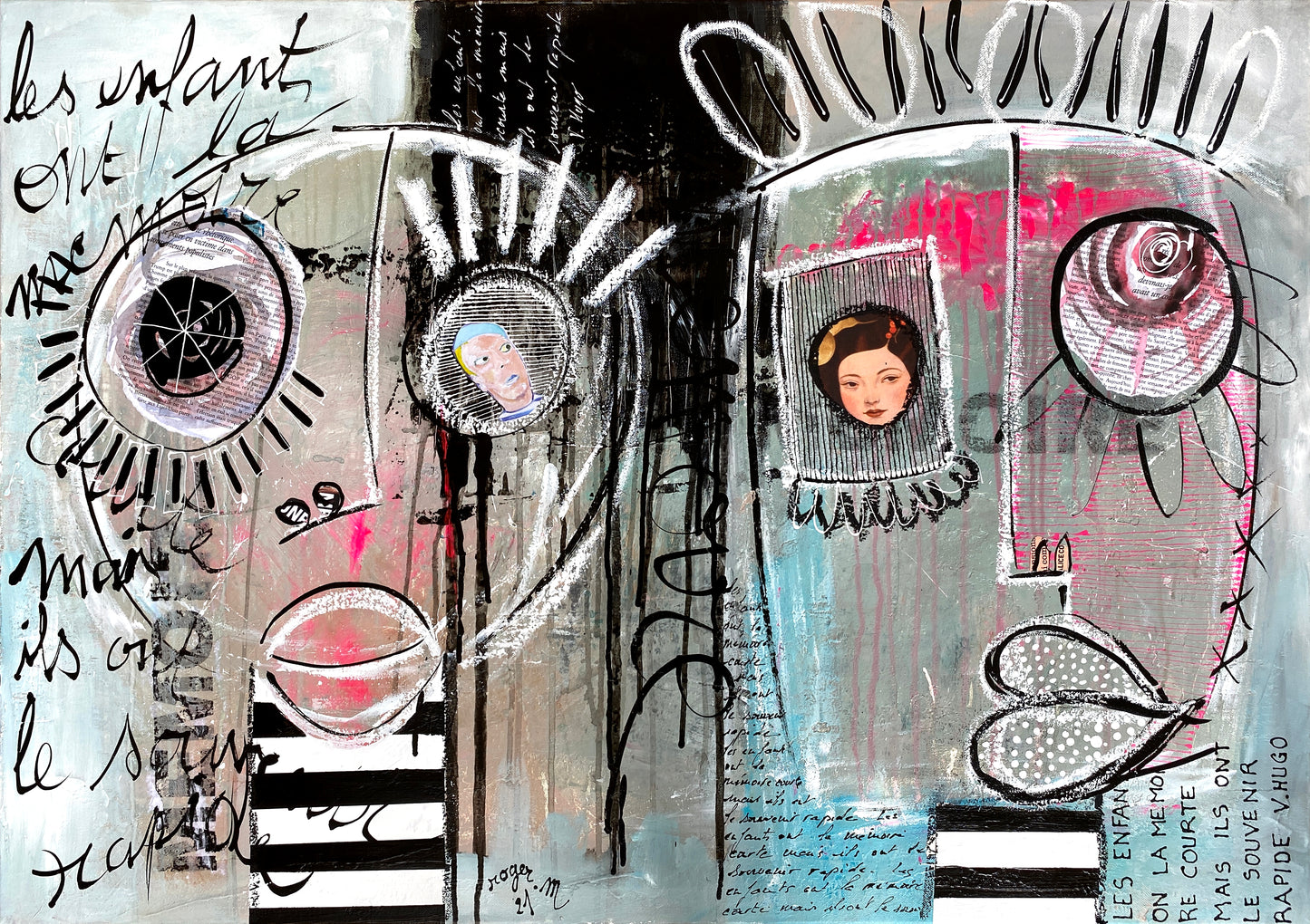 Mémoire - 92 x 65 cm