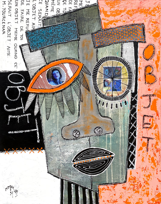 Objet - 92 x 73 cm
