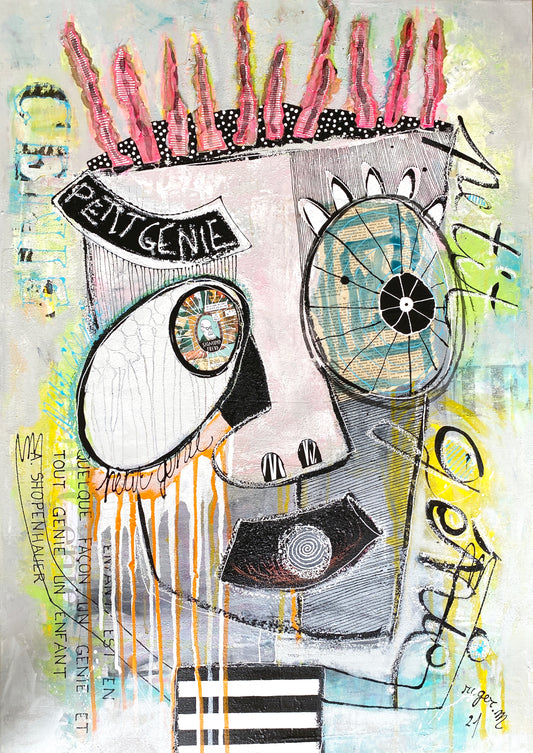 Petit Génie - 92 x 65 cm