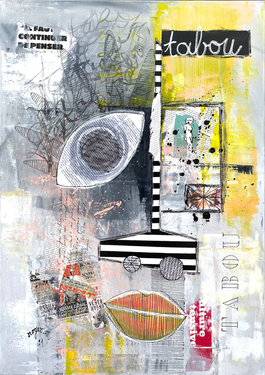 Tabou - 92 x 65 cm