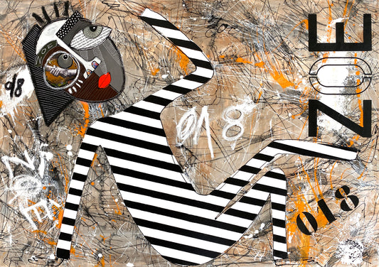 Zoé 018 - 92 x 65 cm