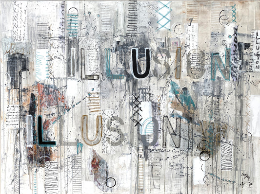 Illusions - 130 x 97 cm