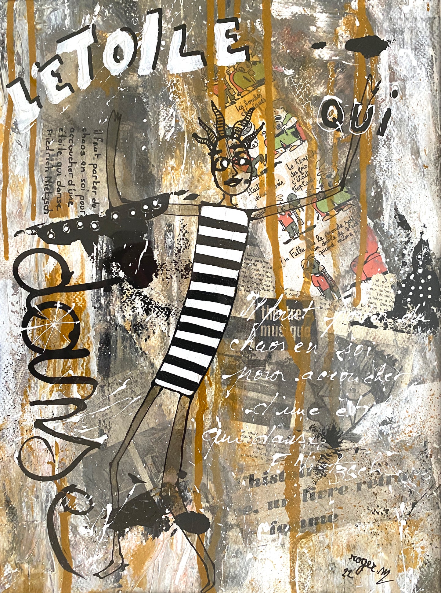 L'Etoile qui danse - 41 x 31 cm