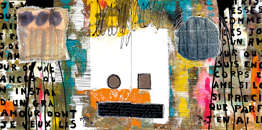 Le Souffle coupé - 100 x 50 cm