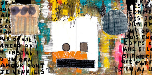 Le Souffle coupé - 100 x 50 cm