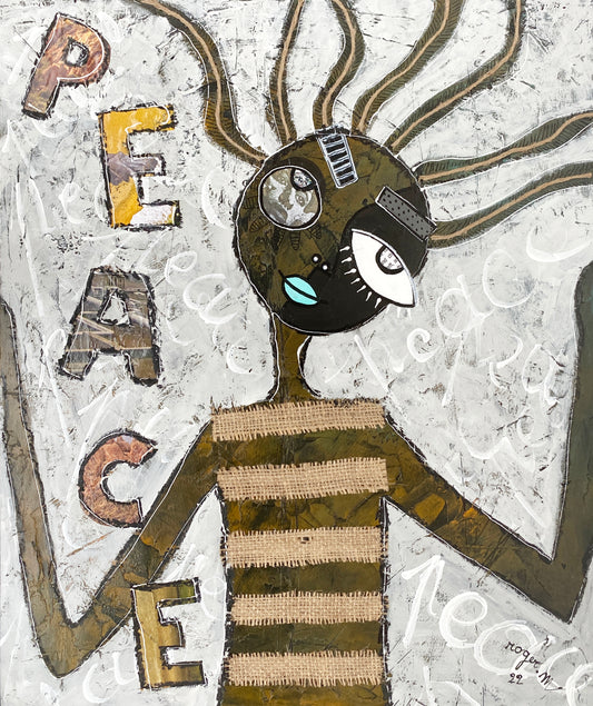 Peace - 55 x 46 cm