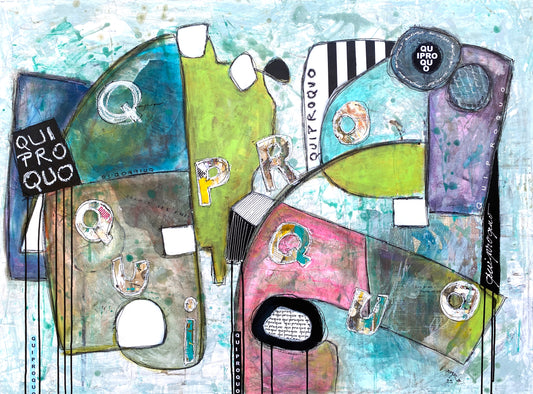 Quiproquo - 130 x 97 cm
