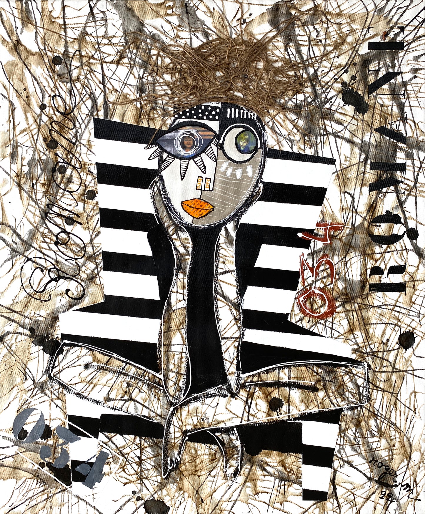 Romane 034 - 55 x 46 cm