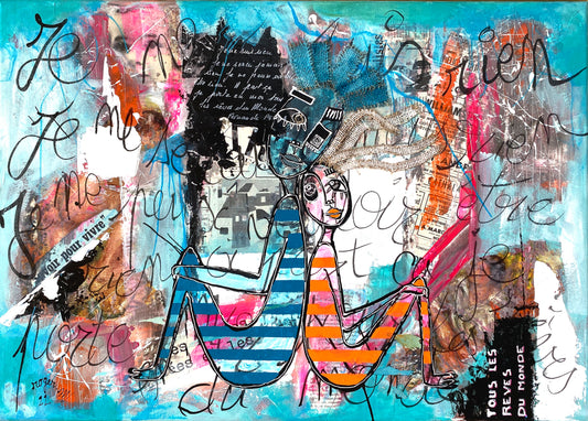 Tous les Rêves du Monde - 70 x 50 cm