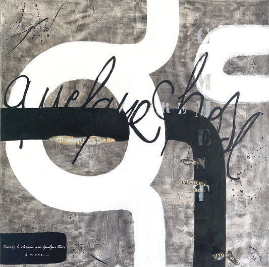 Quelque Chose - 100 x 100 cm