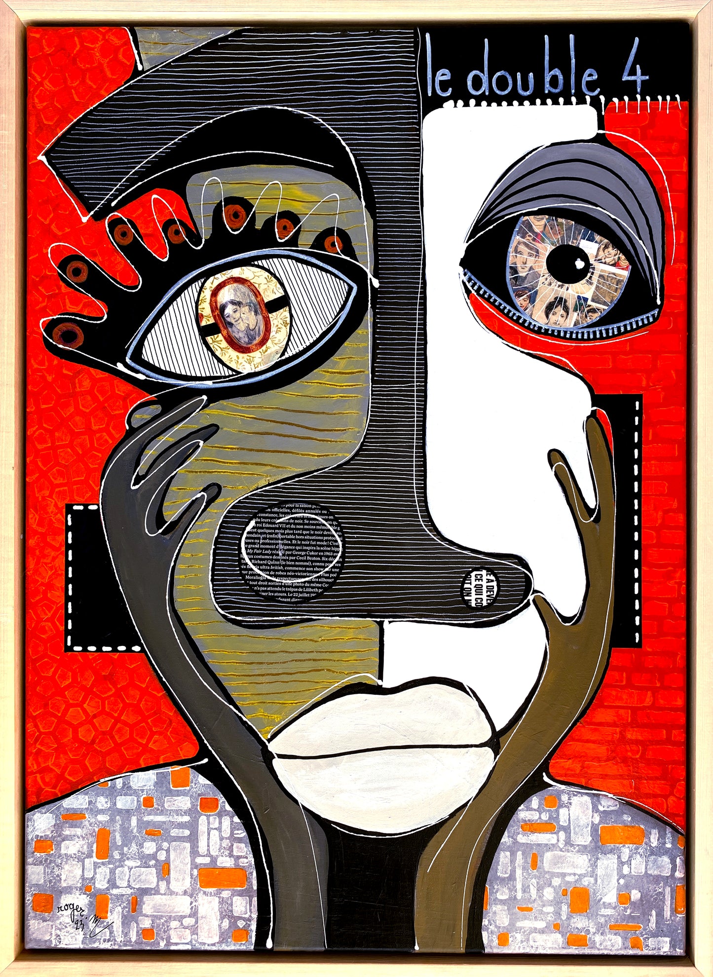 Le Double 4 - 50 x 70 cm