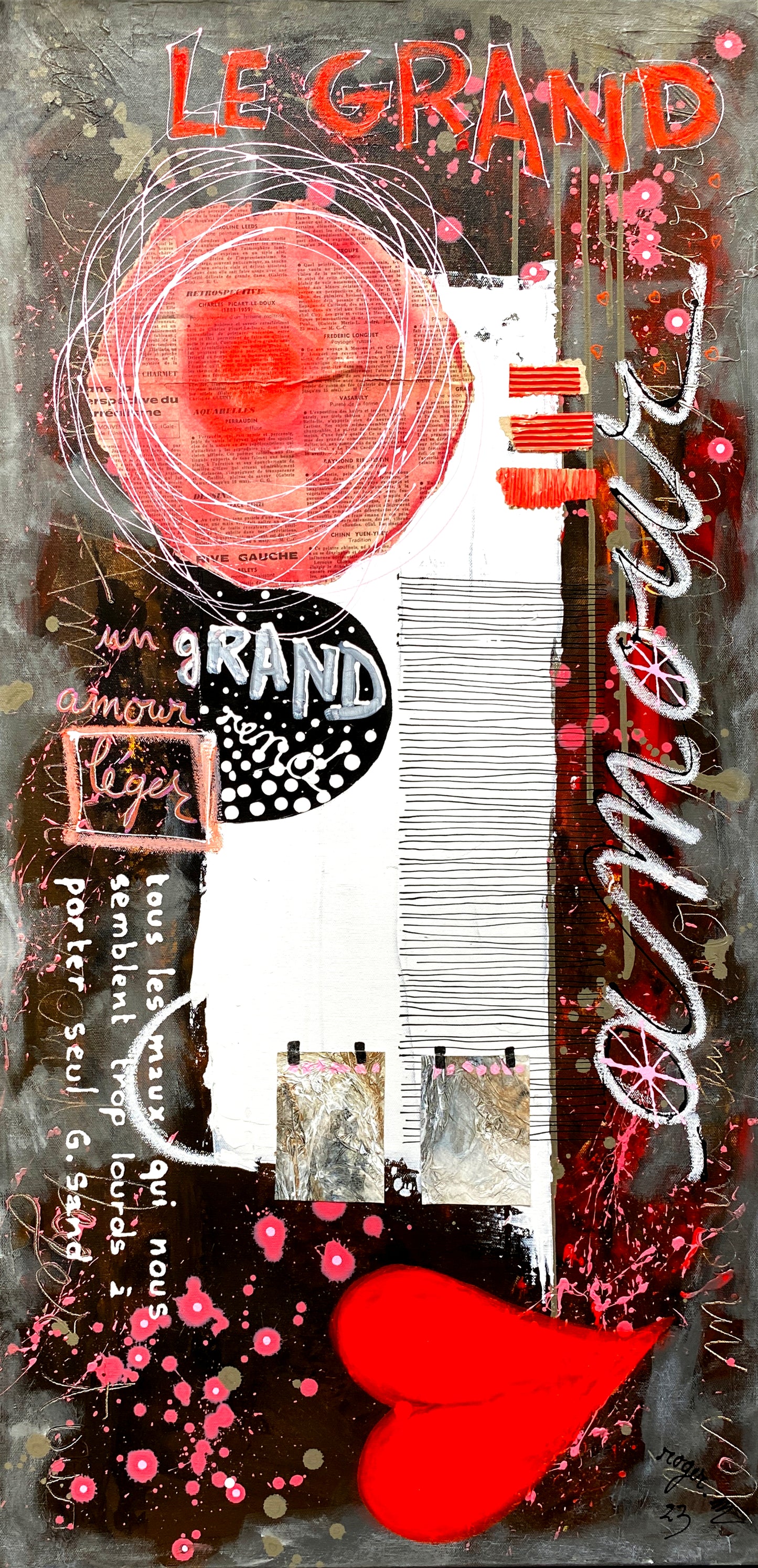 The Great Love - 100 x 50 cm