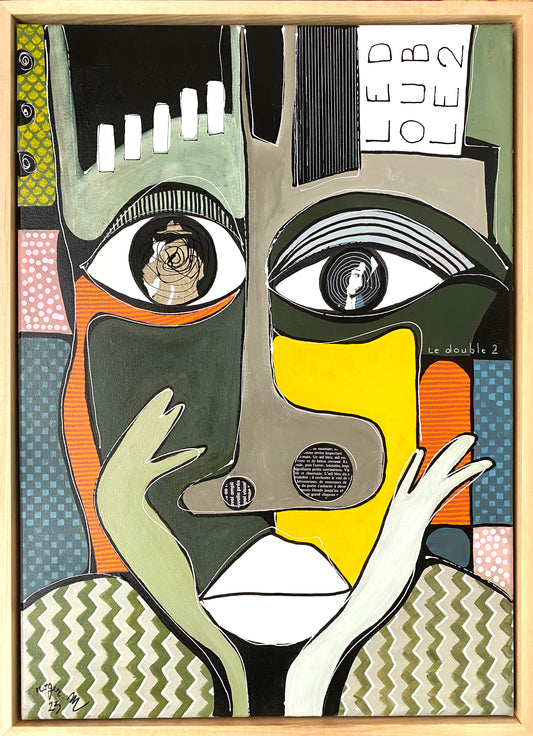 Le Double 2 - 70 x 50 cm