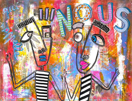 Nous - 116 x 89 cm
