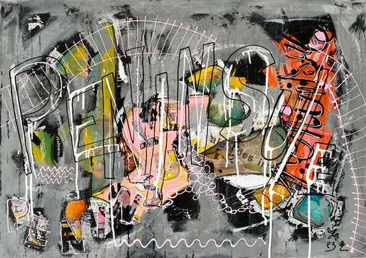 Péninsule - 92 x 65 cm
