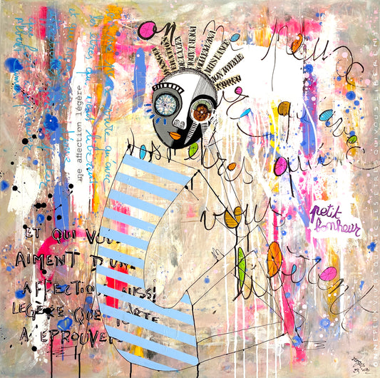 Une affection légère - 100 x 100 cm