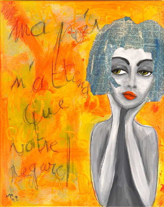 Poésie II - 50 x 40 cm