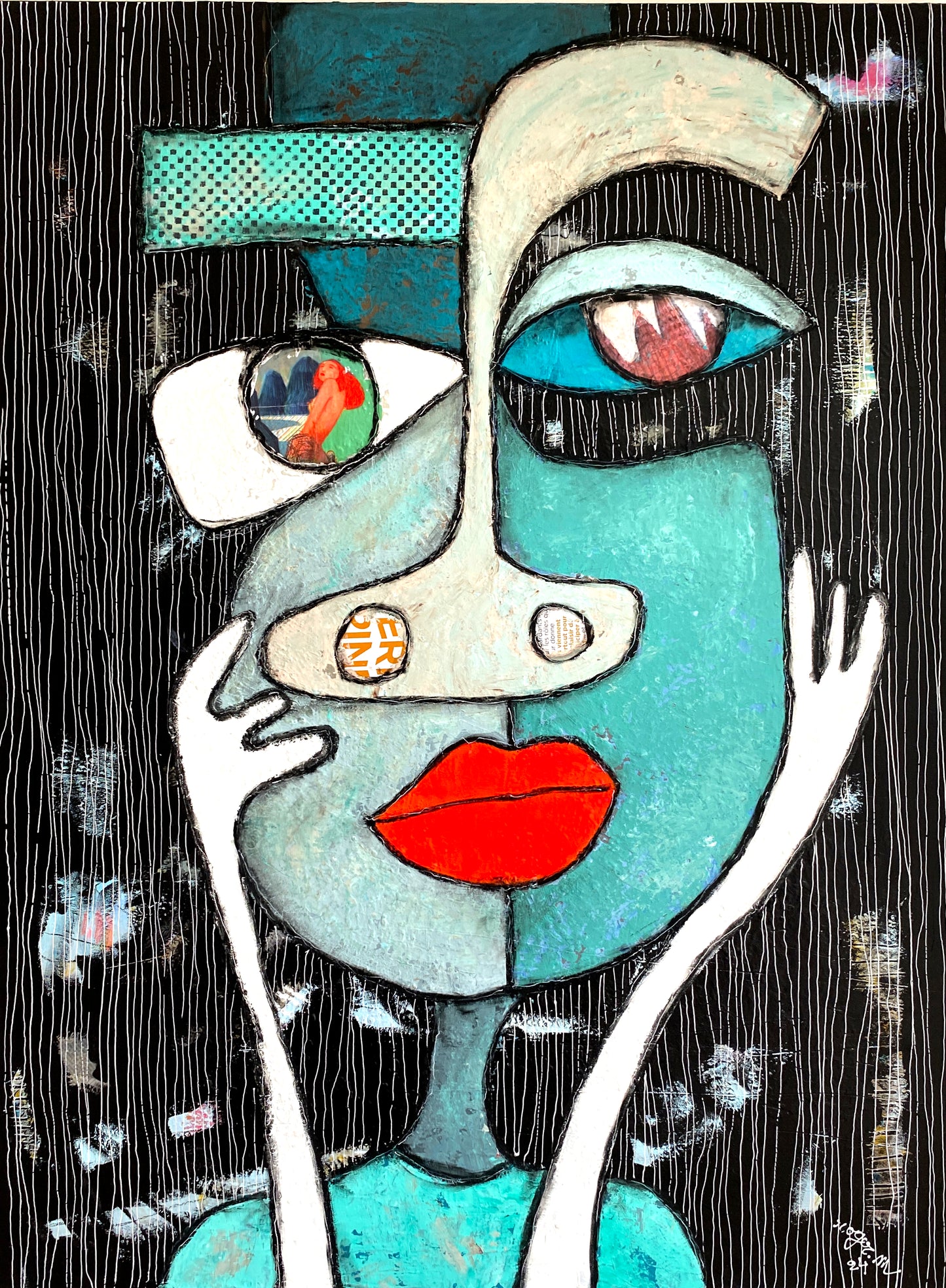 Regarder la Lumière - 130 x 97 cm