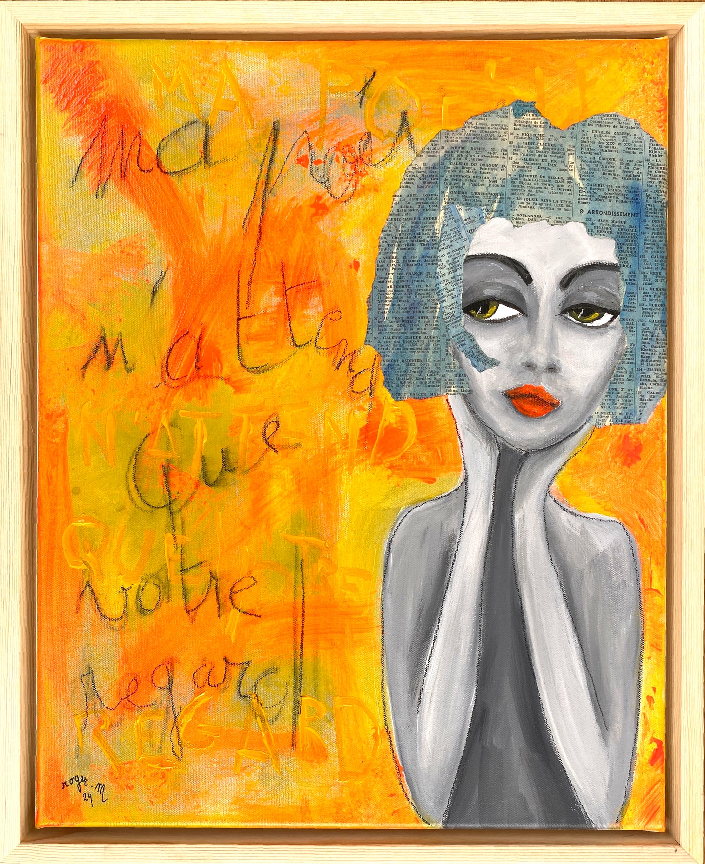 Poésie II - 50 x 40 cm