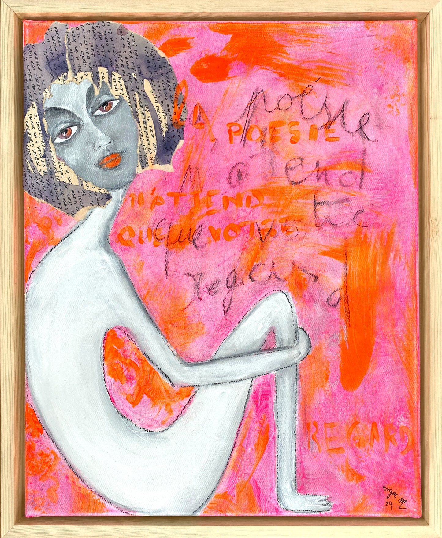 Poésie I - 50 x 40 cm