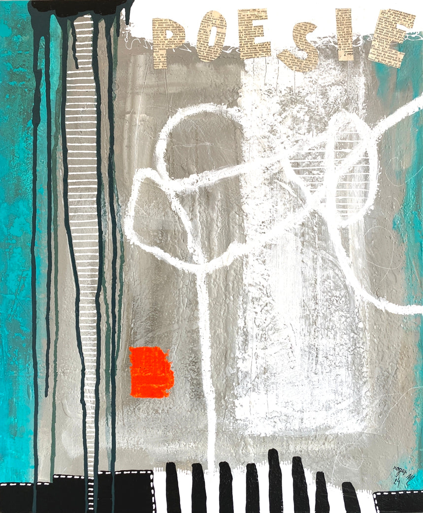 Poésie - 65 x 54 cm