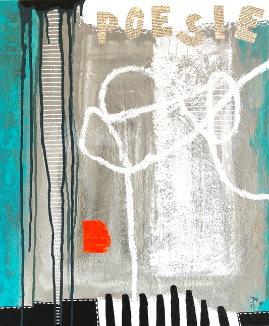 Poésie - 65 x 54 cm