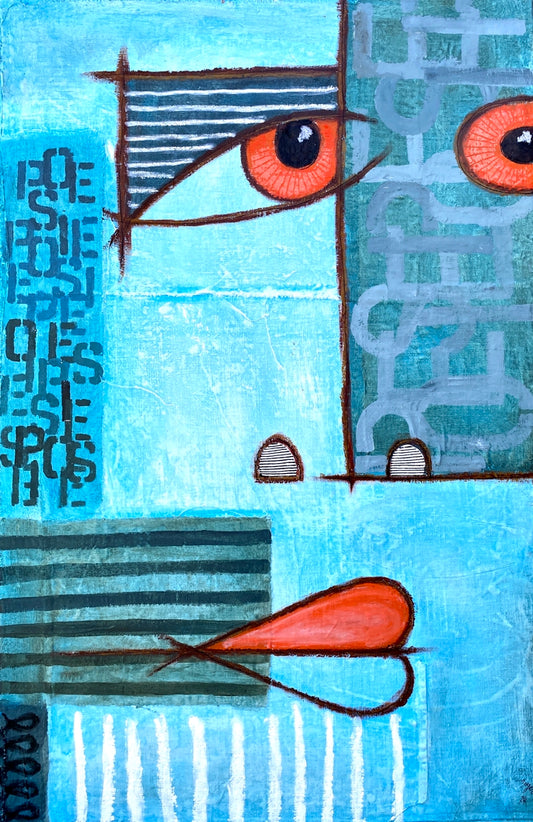 Poésie VIII - 99 X 65 cm