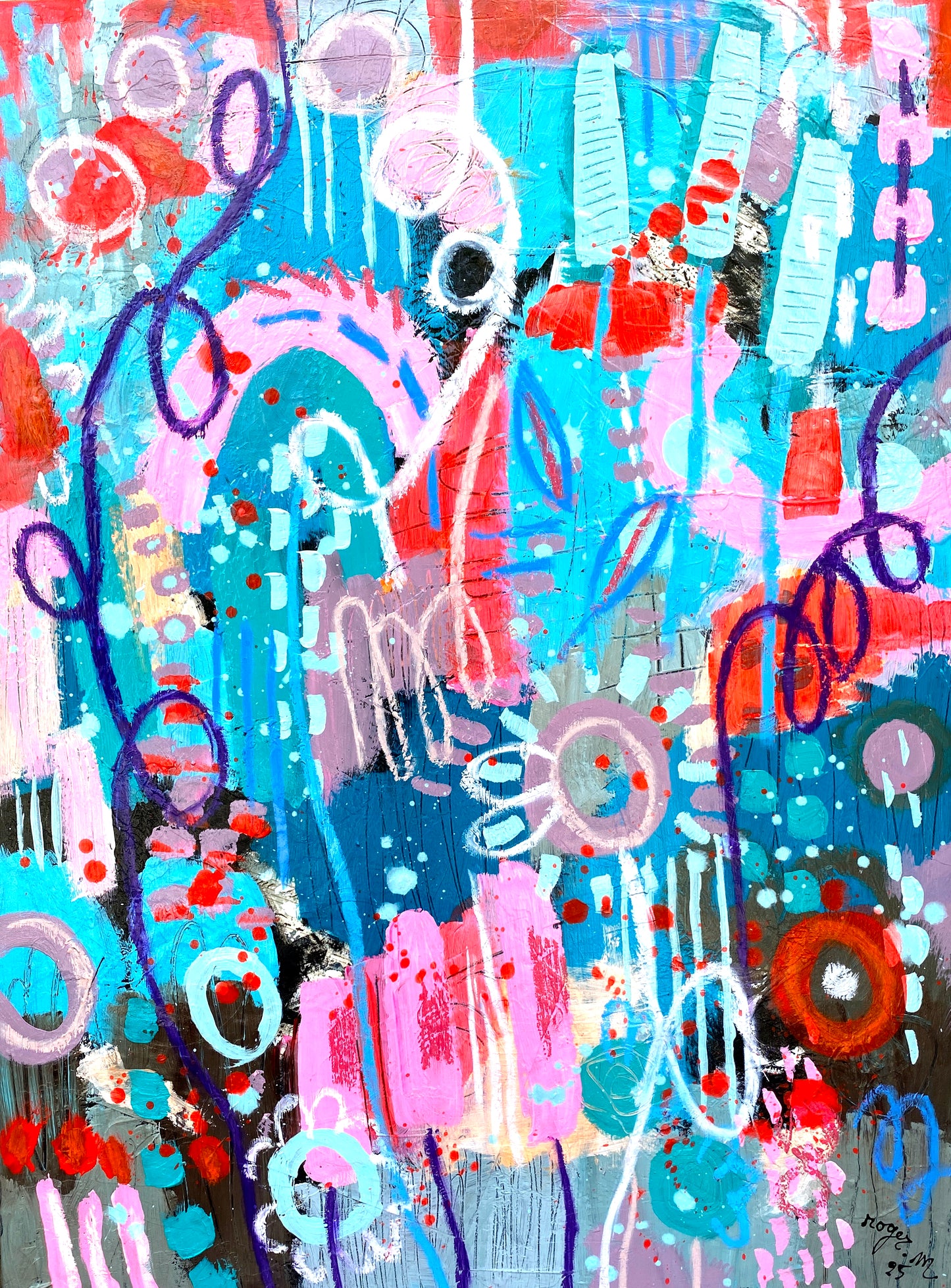 Fleurs Sauvages - 73 x 54 cm -