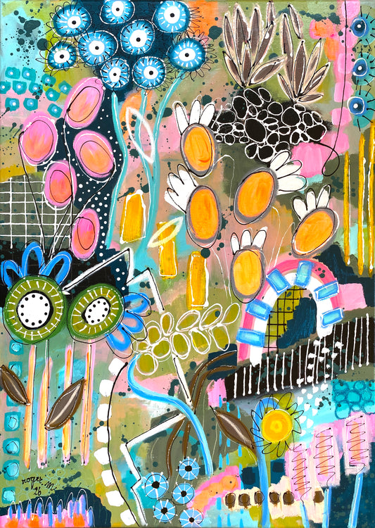 Demain, mon Jardin - 70 x 50 cm