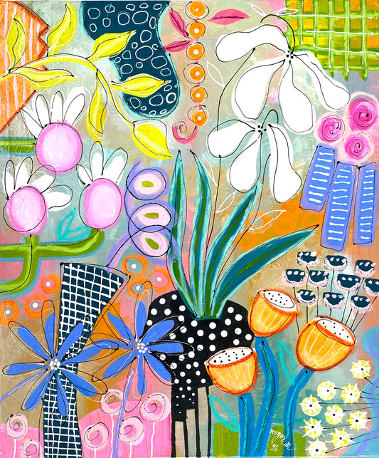 L'insolence du Printemps - 55 x 46 cm