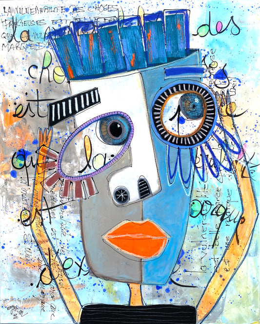 Les Choses Précieuses - 100 x 81 cm