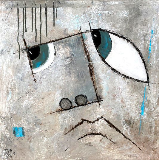 Poésie XII - 60 x 60 cm