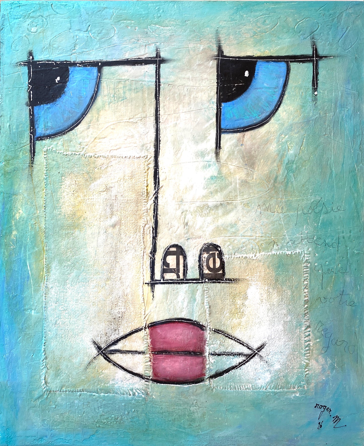 Poésie XIII - 61 x 50 cm