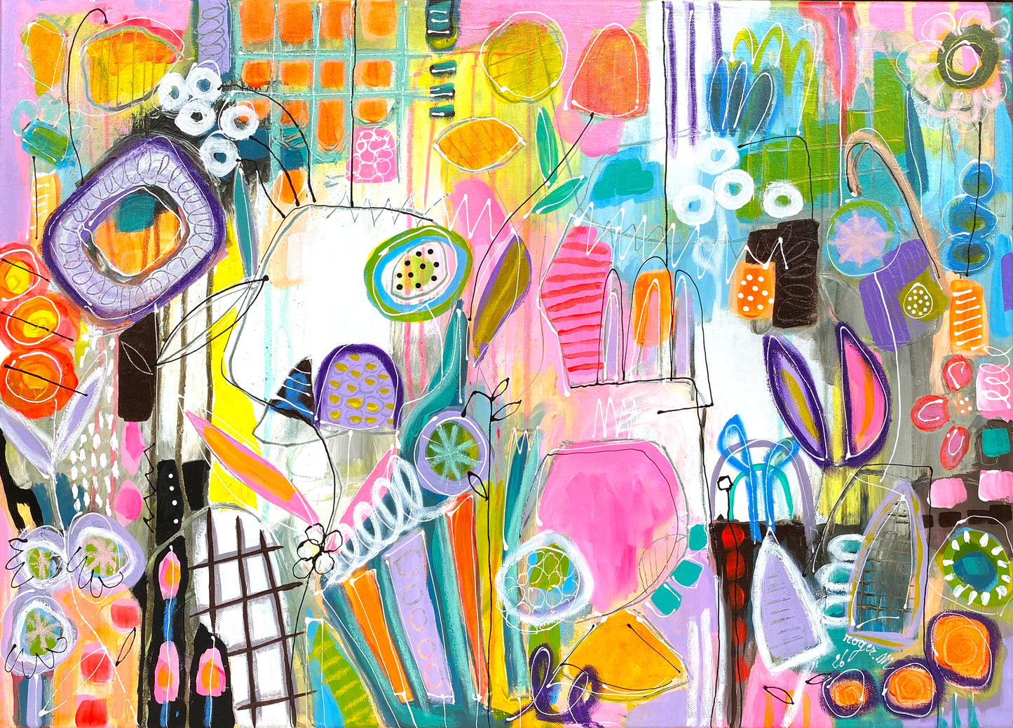 Rêverie Botanique - 70 x 50 cm