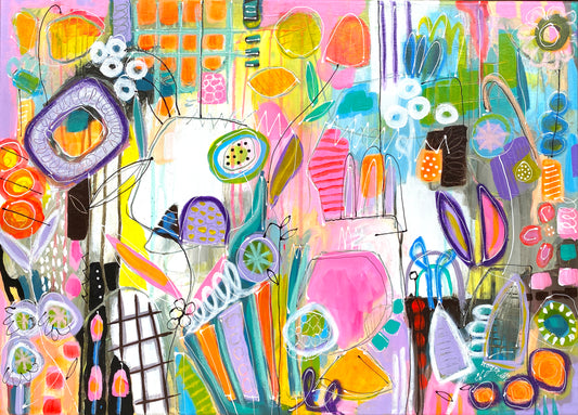 Botanical Reverie - 70 x 50 cm