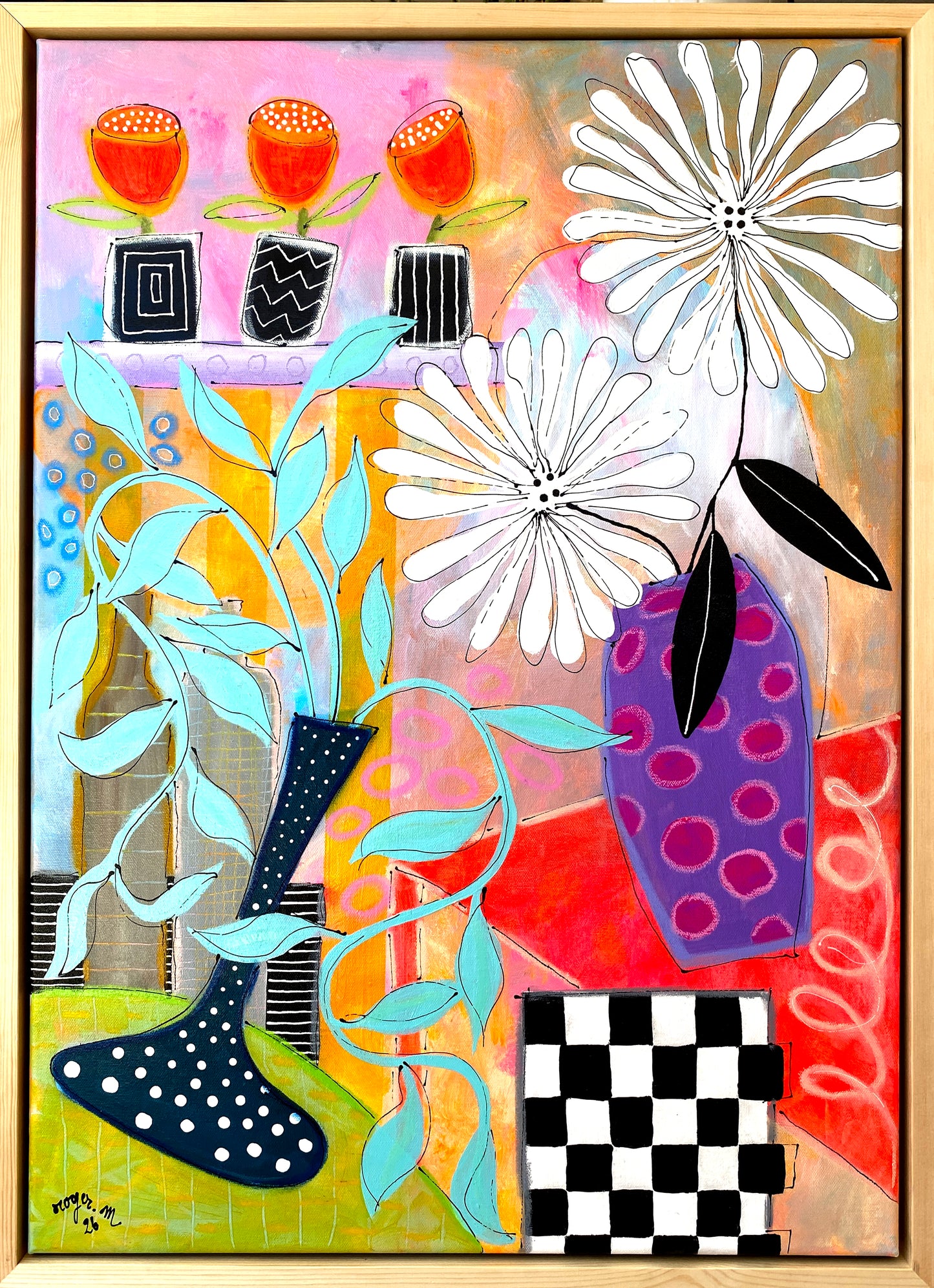 L'Heure Rose - 70 x 50 cm