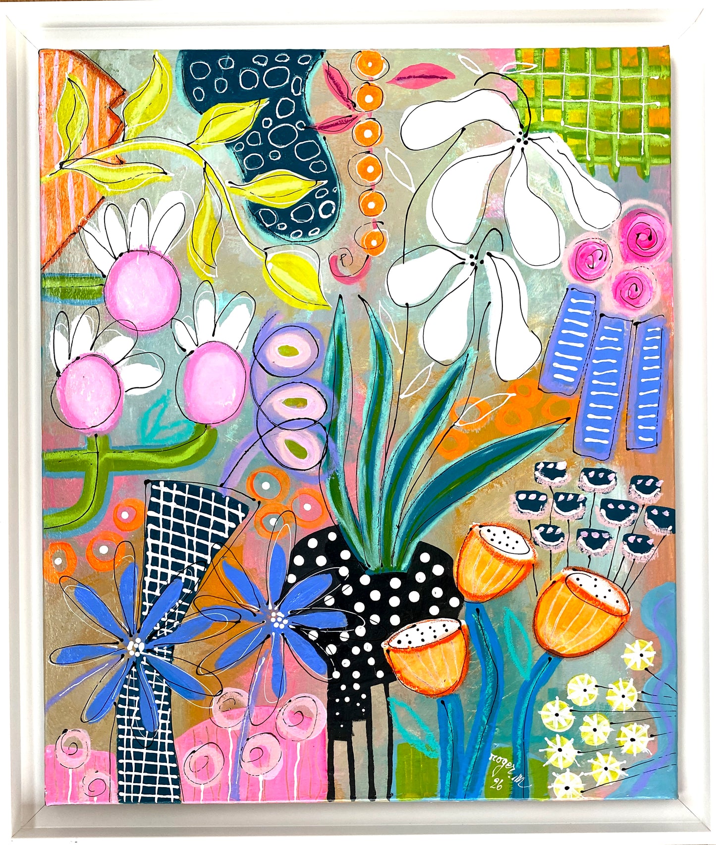 L'insolence du Printemps - 55 x 46 cm