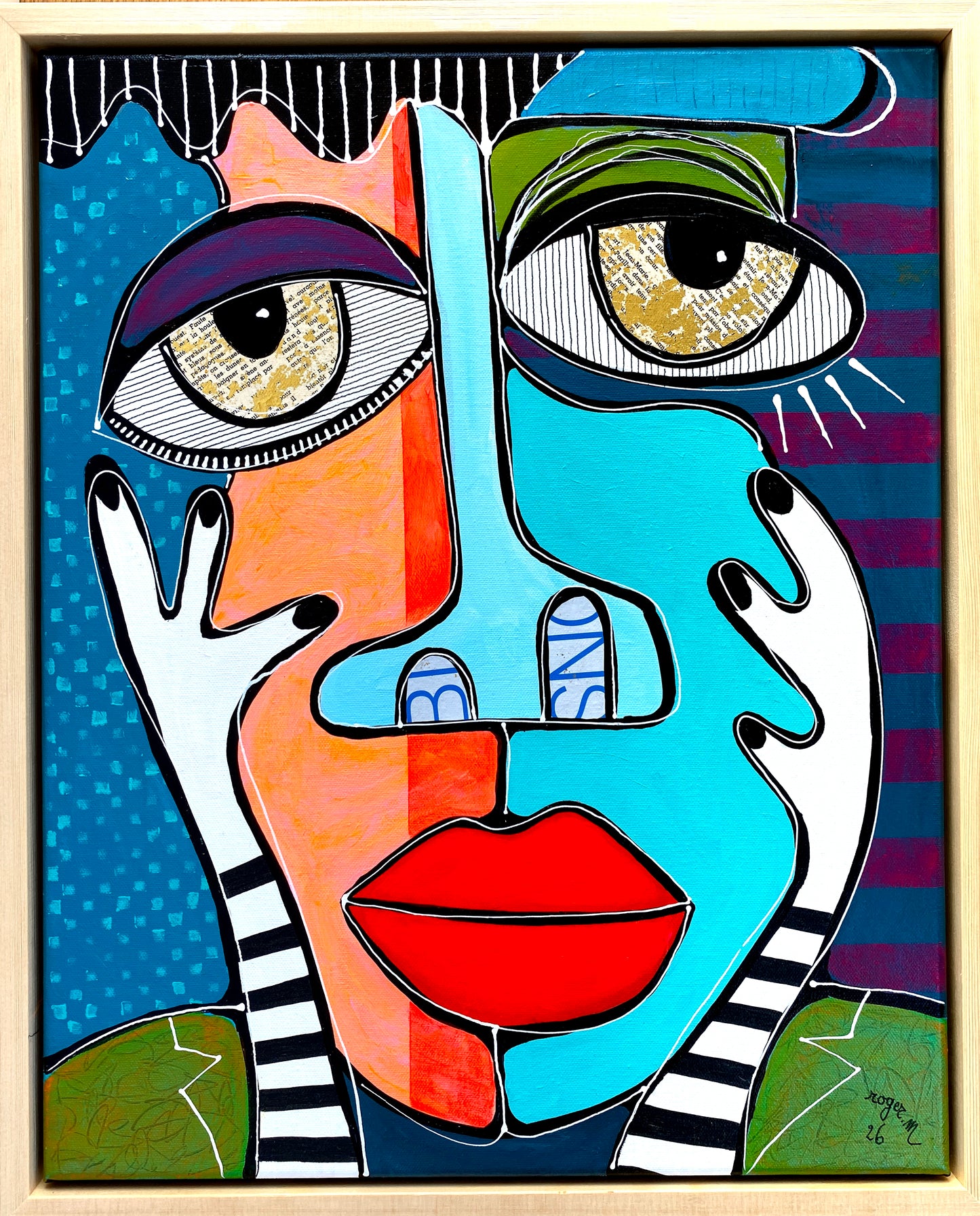 Le Double 8 - 50 x 40 cm