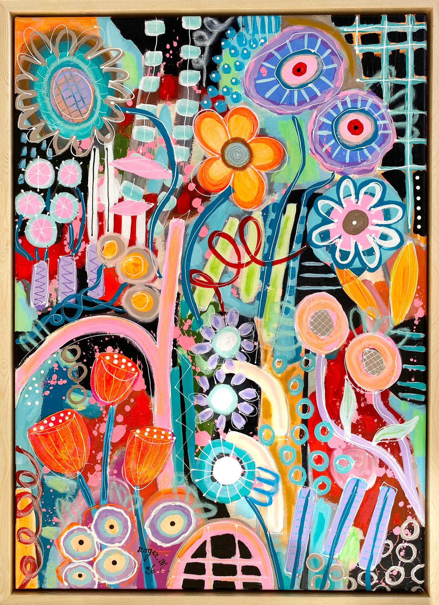 Petits Confettis de Nature - 50 x 70 cm