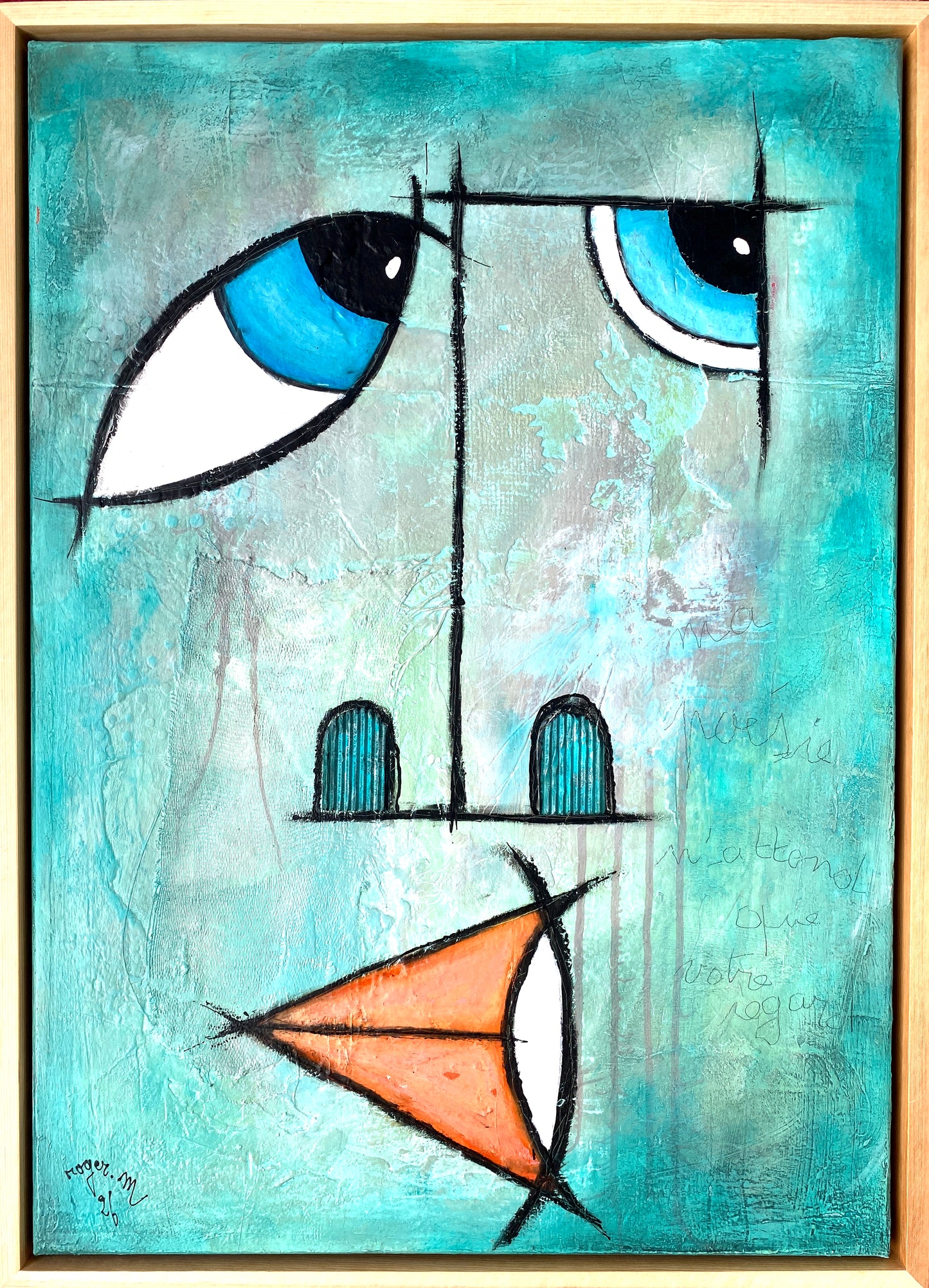Poésie XI - 70 x 50 cm -