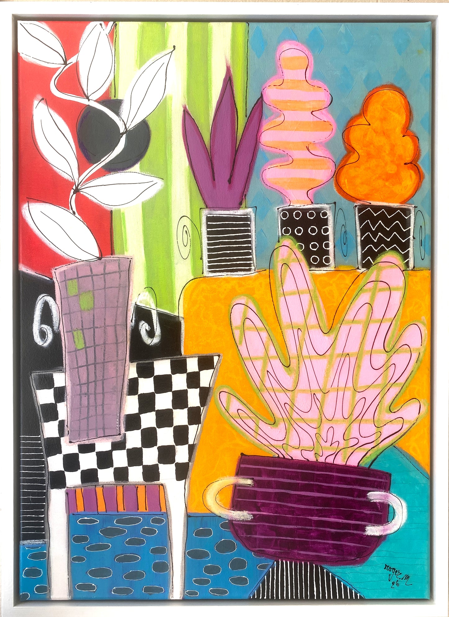 An Indoor Garden - 70 x 50 cm