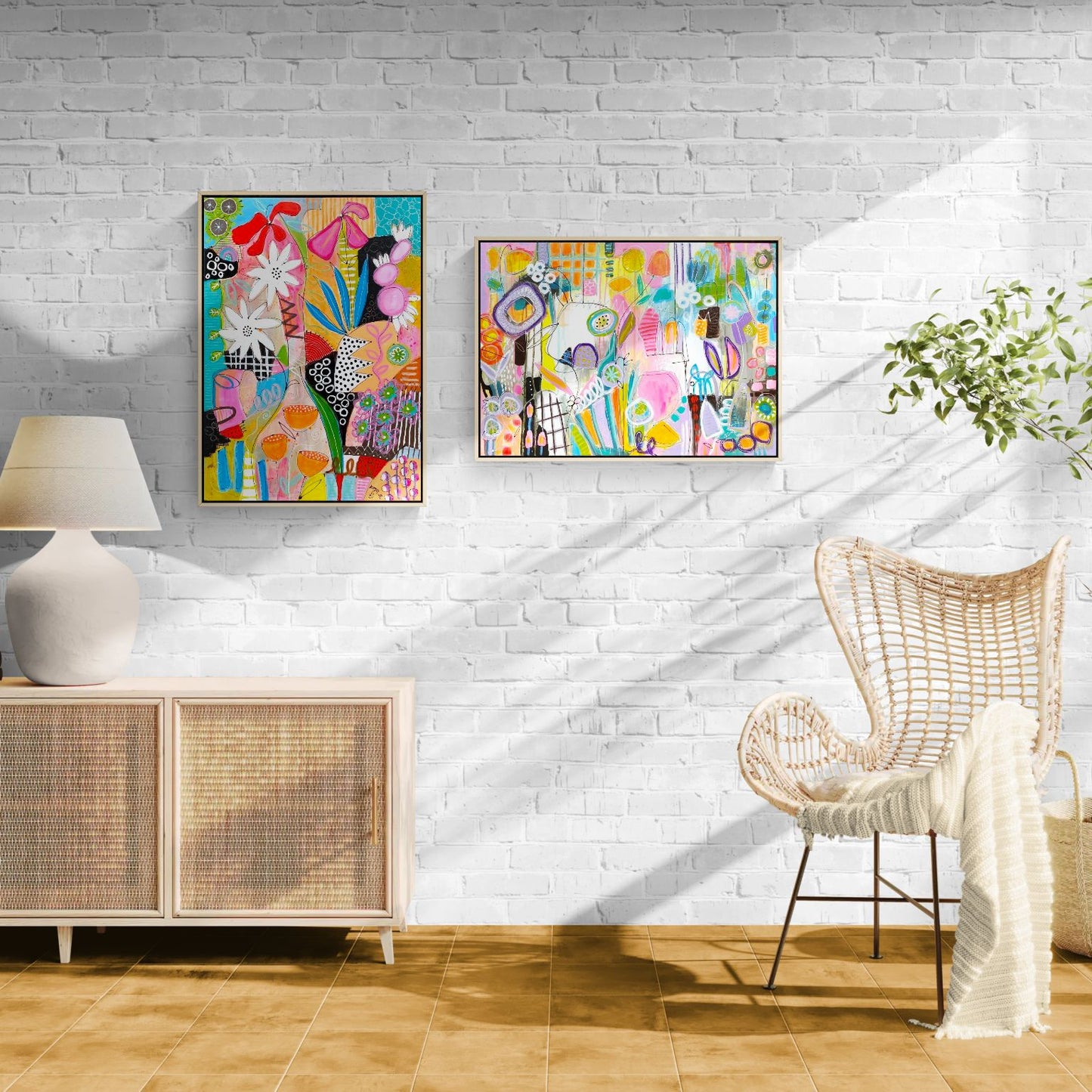 Petits Fragments de Joie -70 x 50 cm