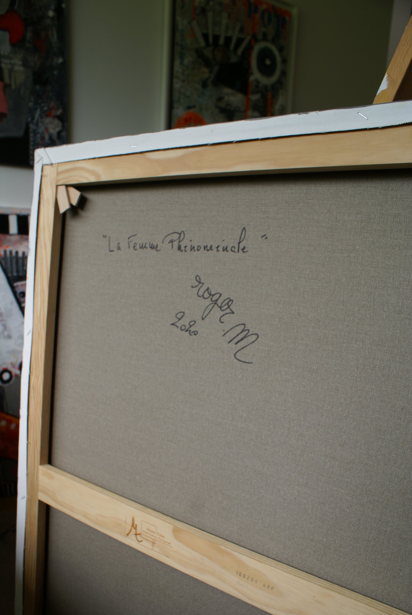 La Femme Phénoménale - 100 x 81 cm