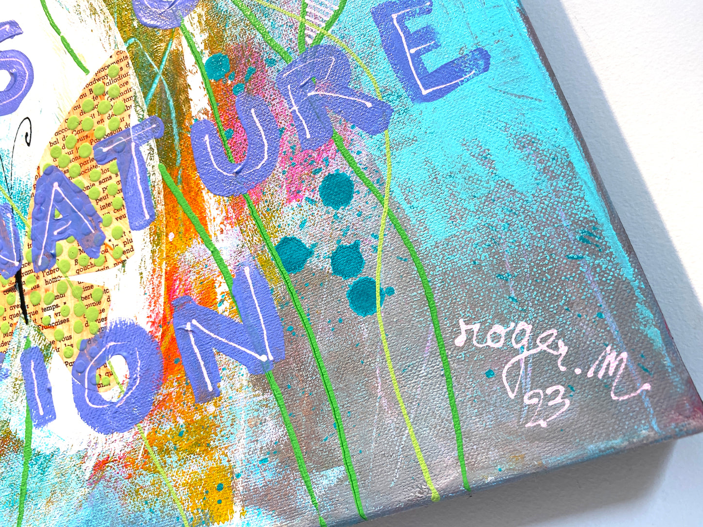 Les Papillons - 100 x 65 cm -