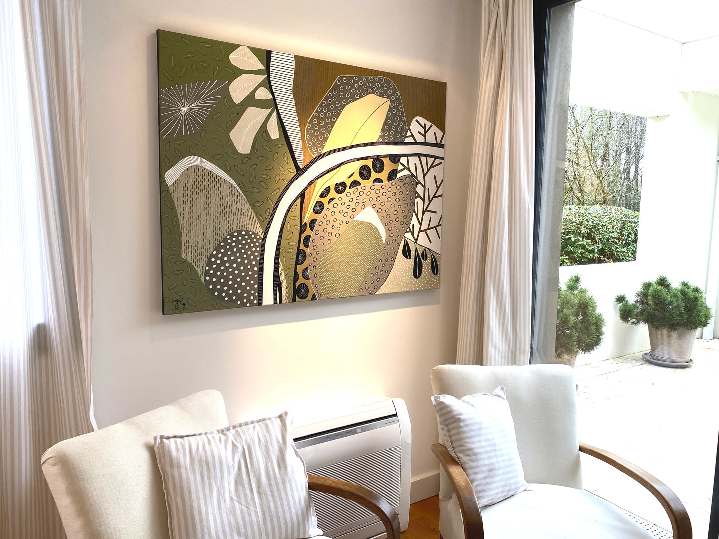 Feuillages 01 - 130 x 97 cm