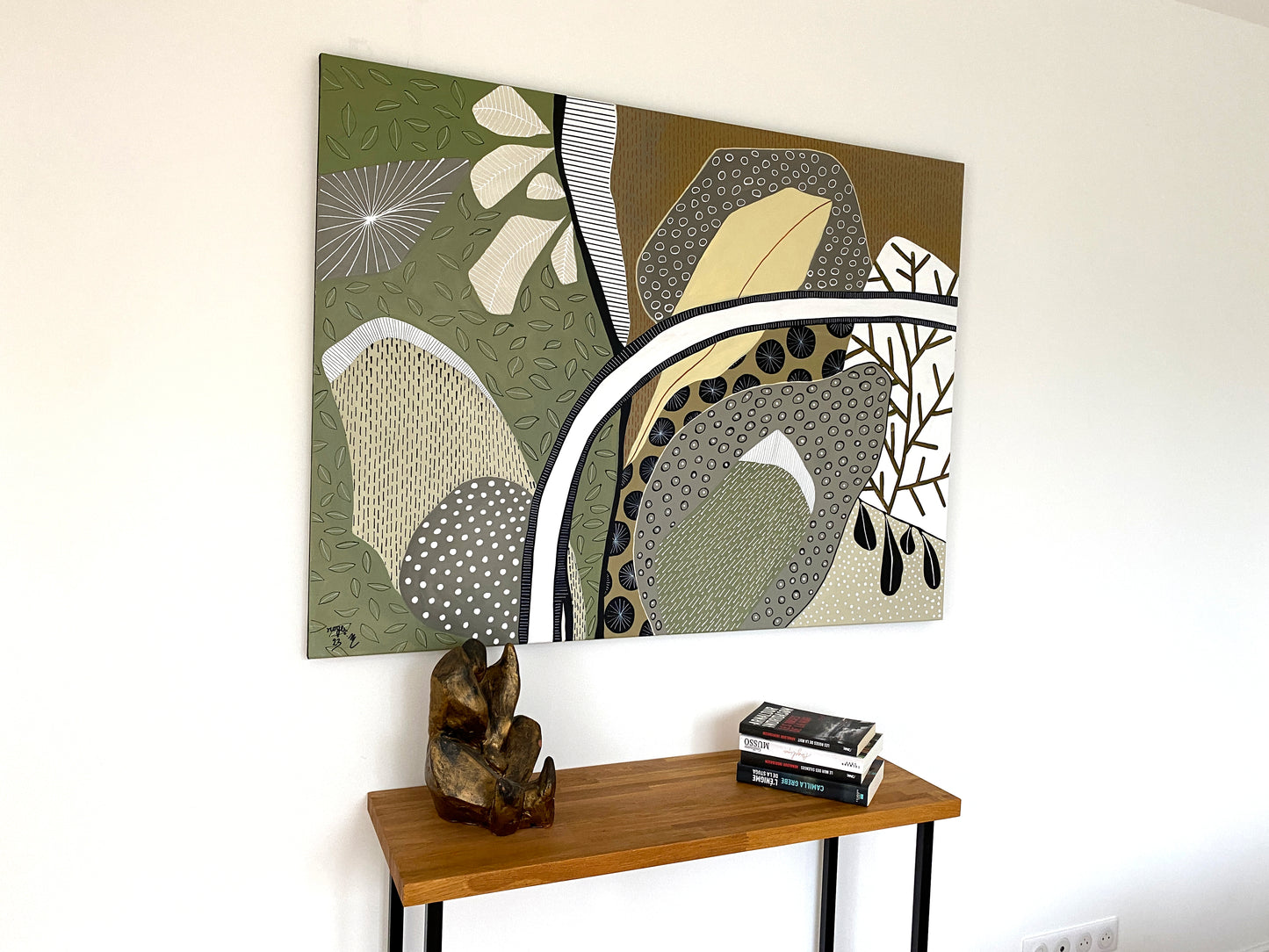 Feuillages 01 - 130 x 97 cm