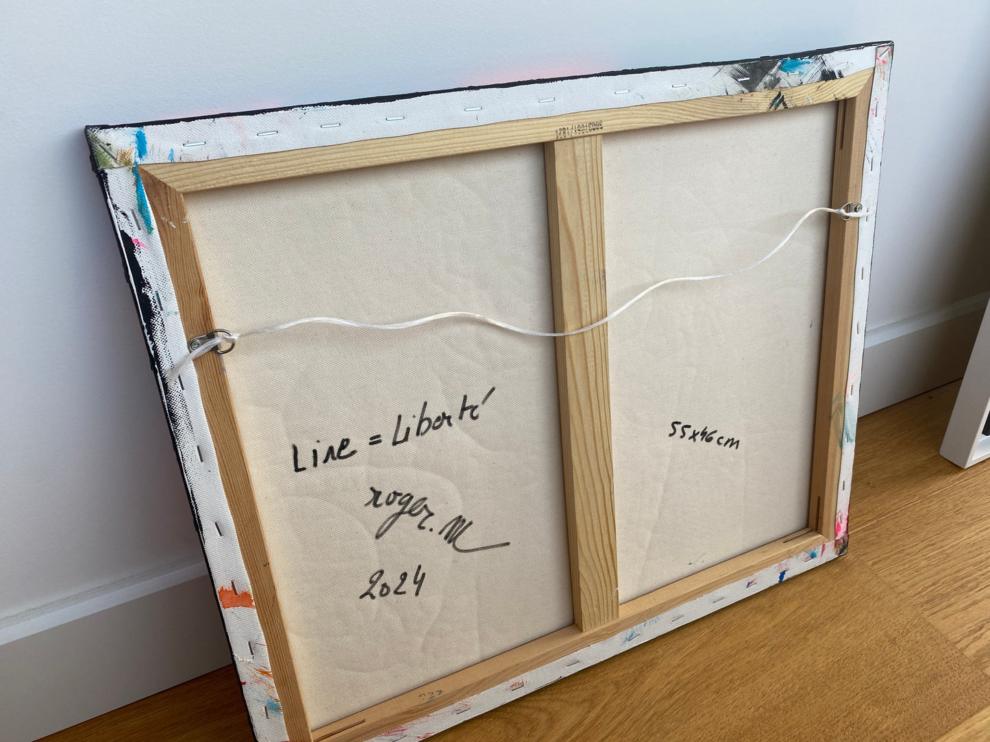 Lire = Liberté - 55 x 46 cm