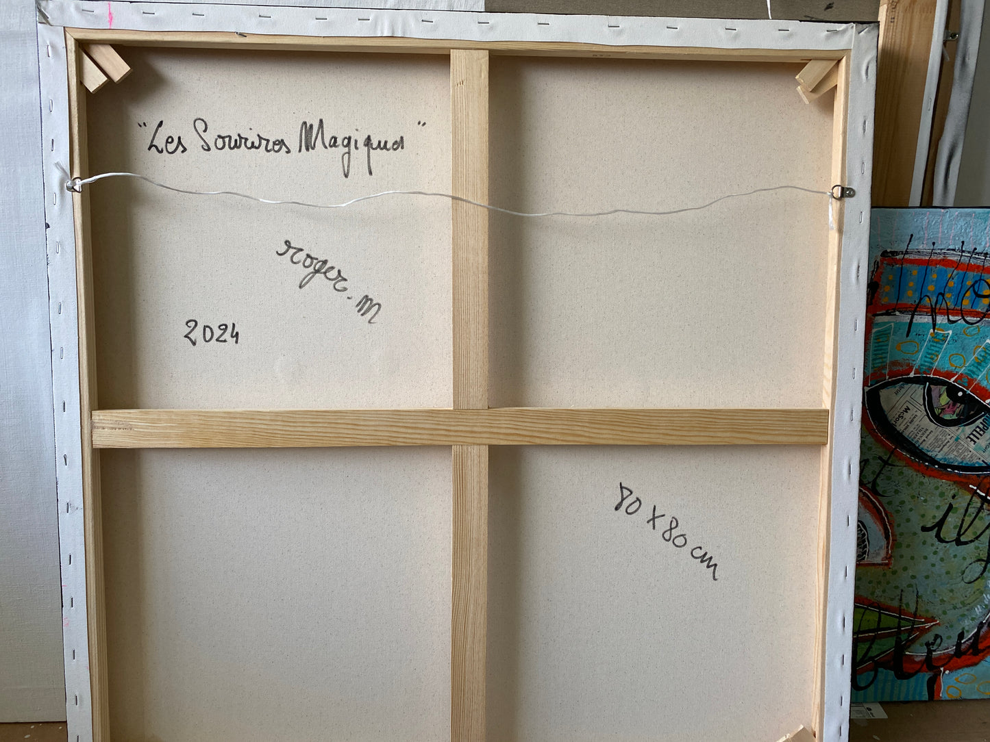 Magic Smiles - 80 x 80 cm