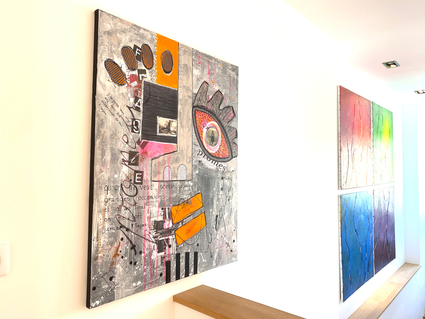 Promesse Fragile - 92 x 73 cm